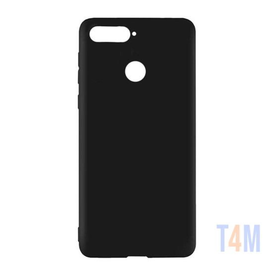 Funda de Silicona Suave para Huawei Y6 Prime 2018 Negro